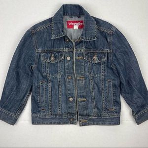 Wrangler Kids Denim Jacket Button Front S
